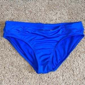 Athleta blue swimsuit bottoms small